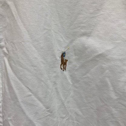 Ralph Lauren Custom Fit White Oxford Shirt 1 | Size L | Pre-Owned
