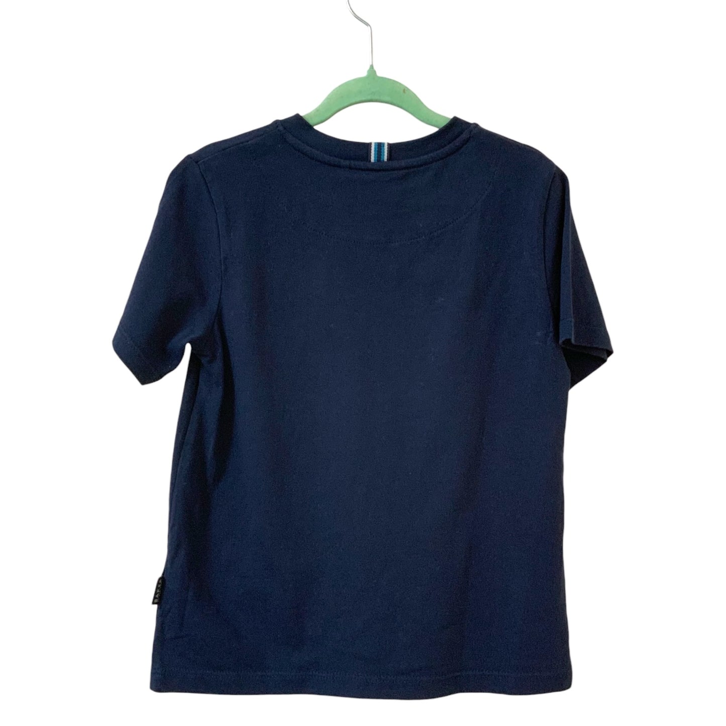 Baker by Ted Baker | Boys T-Shirt | Navy | Short Sleeve | Cotton | Size 4 | Pre-Owned