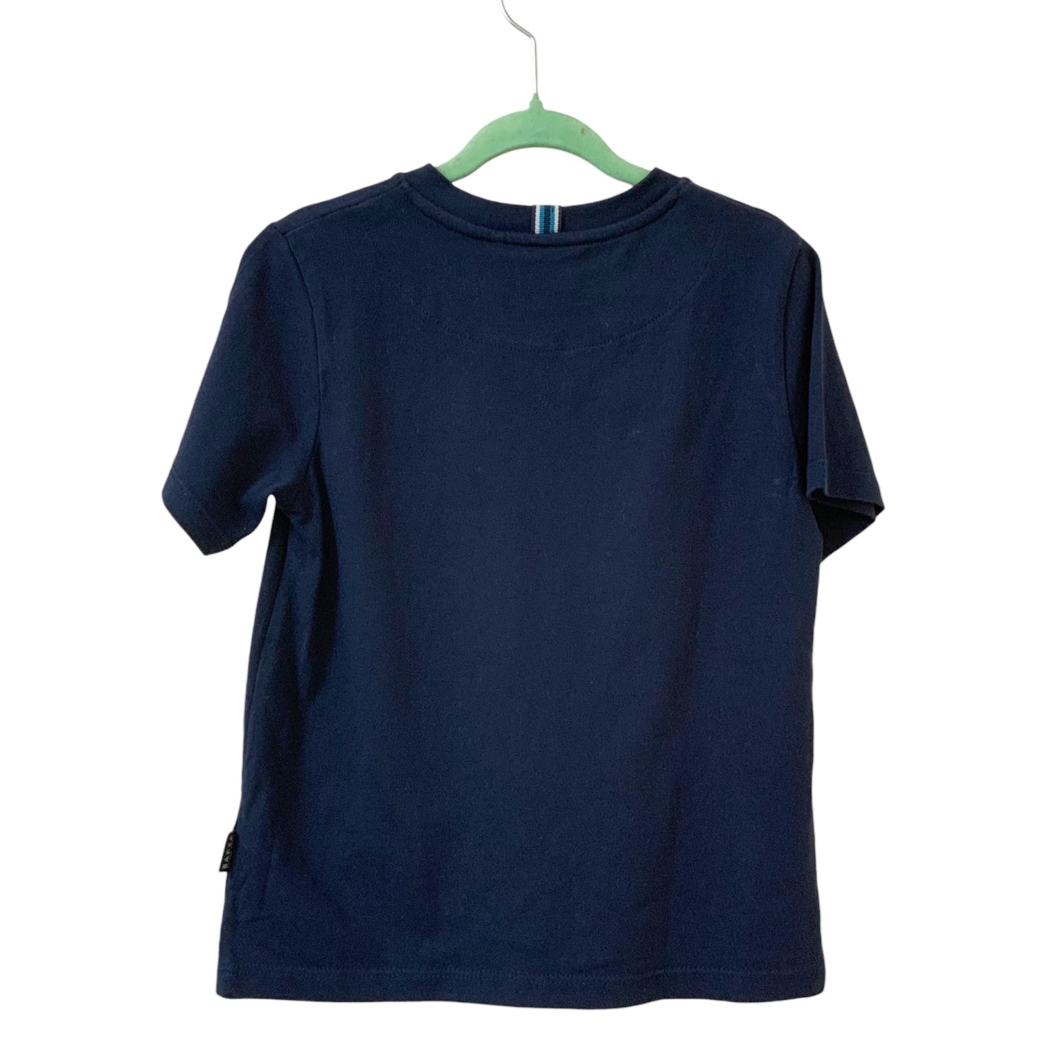 Baker by Ted Baker | Boys T-Shirt | Navy | Short Sleeve | Cotton | Size 4 | Pre-Owned