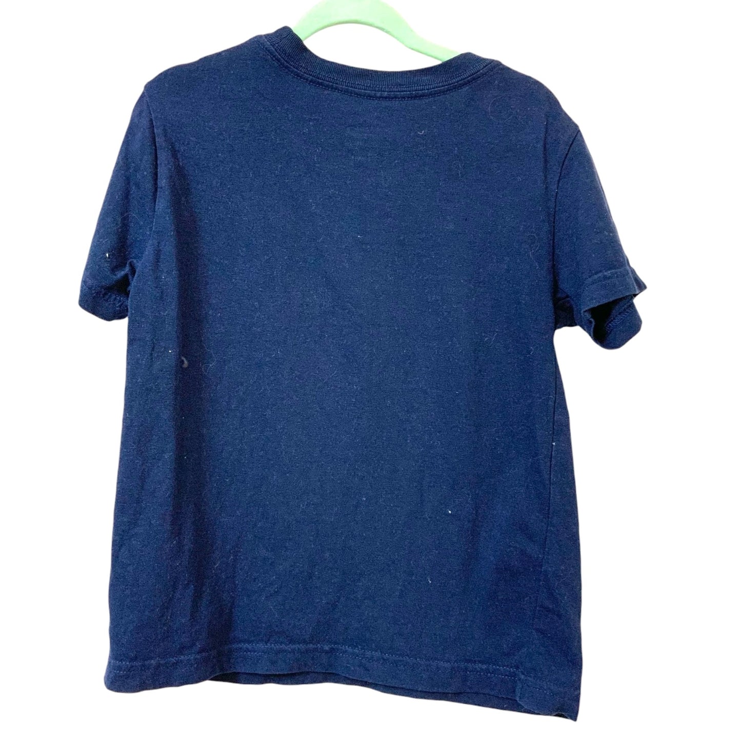 Polo Ralph Lauren | Boys T-Shirt | Navy | Crew Neck | Red Logo | Size 4 | Pre-Owned