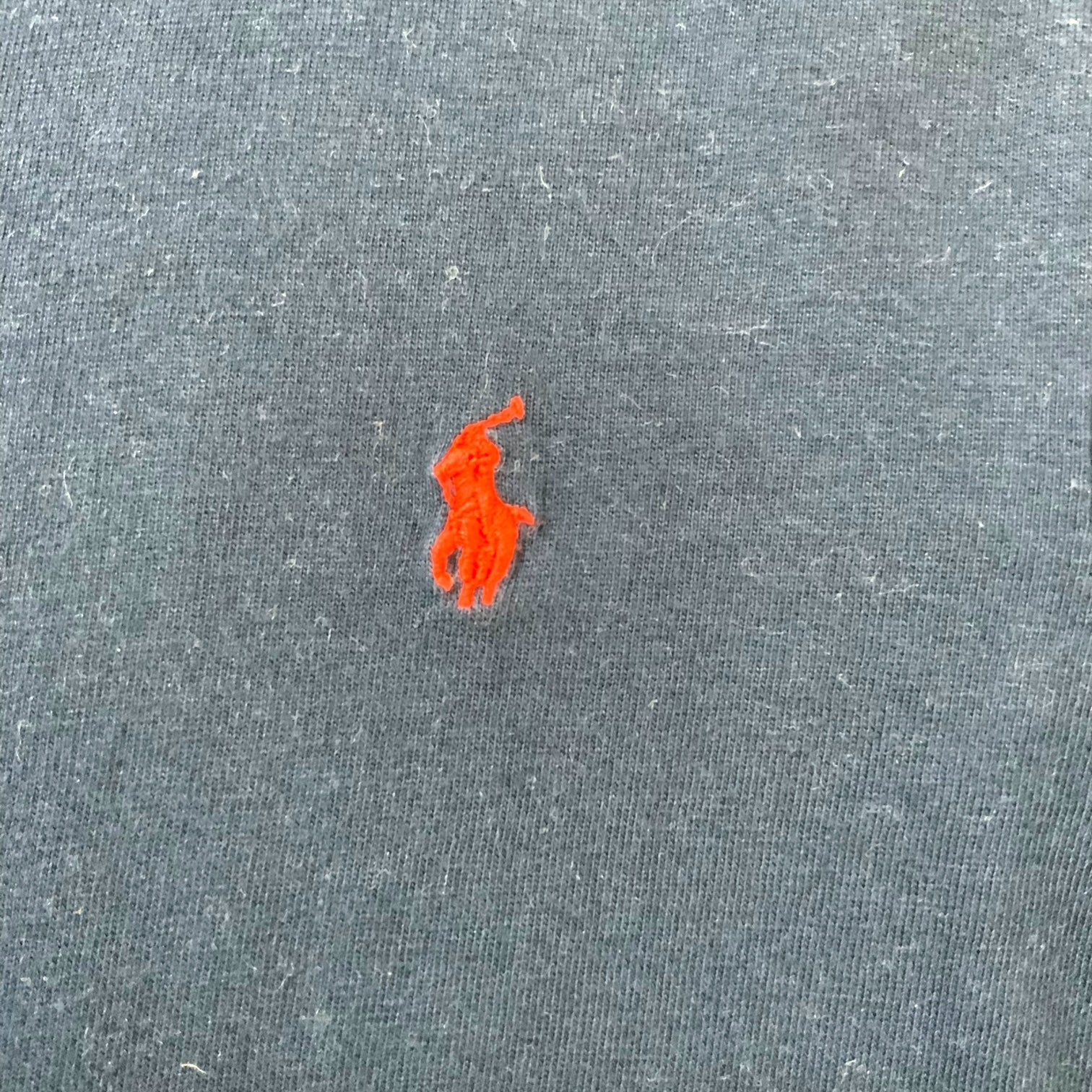Polo Ralph Lauren | Boys T-Shirt | Navy | Crew Neck | Red Logo | Size 4 | Pre-Owned