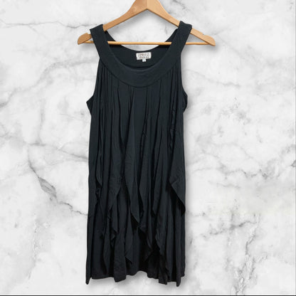 Freez Women's Black Short Dress | Sleeveless | Rayon Lycra Blend | L | Pre-Owned