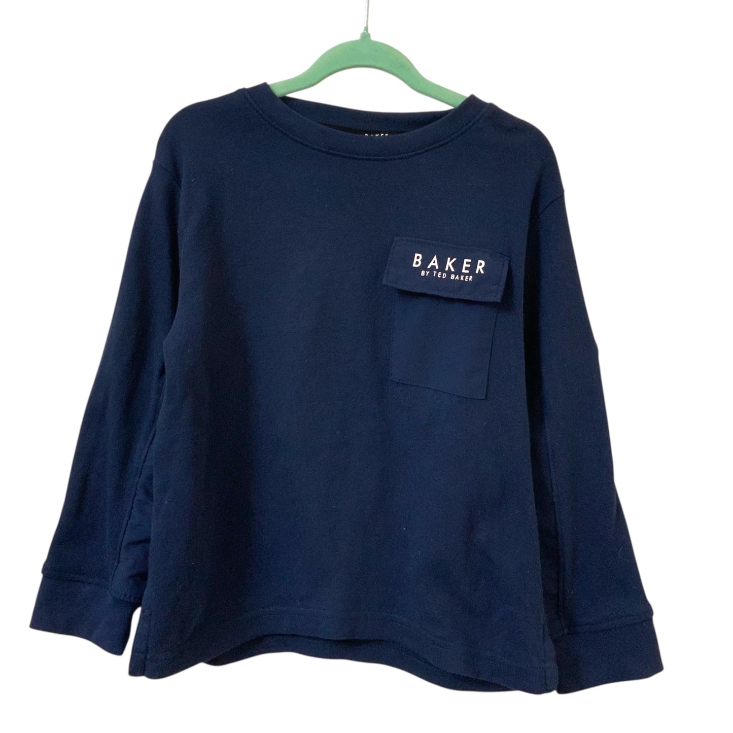 Ted Baker | Boys T-Shirt | Navy | Long Sleeve | Cotton | 3-4 Years | Pre-Owned