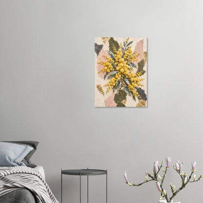 Golden Wattle Australian Native Flower Fine Art Poster