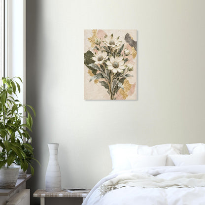 Flannel Flower Australian Native Flower Fine Art Poster