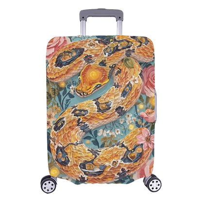 Serpent & Roses Luggage Cover One Size ART00020 Large Luggage Luggage Cover (Large Size) (26"-28")