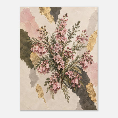Boronia Australian Native Flower Fine Art Poster