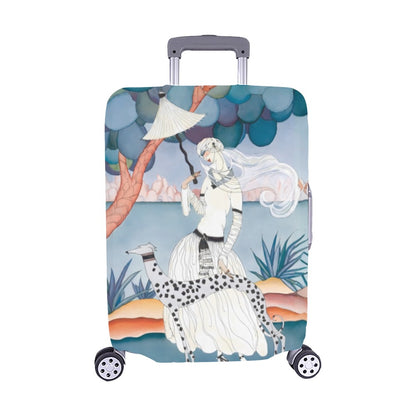 Gentle Companionship Luggage Cover One Size ART00002 - S Luggage Cover Luggage Cover (22"-25") (Medium)