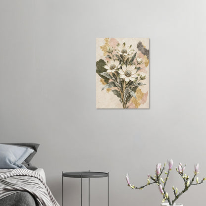 Flannel Flower Australian Native Flower Fine Art Poster