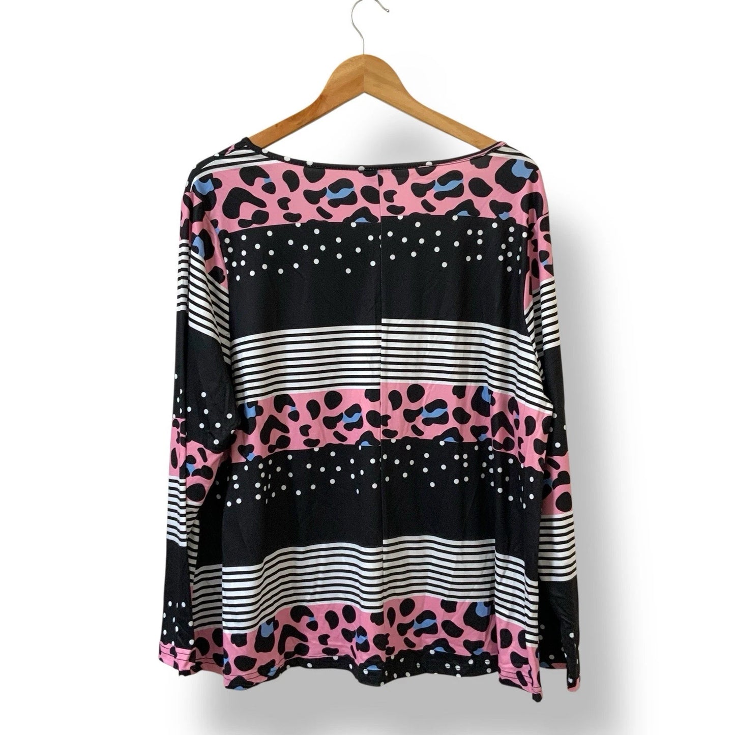 Shein Curve Womens Top | Leopard Print Lace | Size 2XL | NWOT